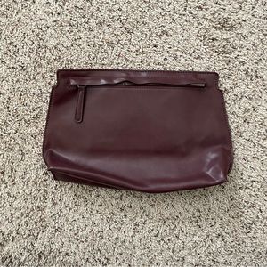 EUC Nordstrom BP. Faux Leather Clutch